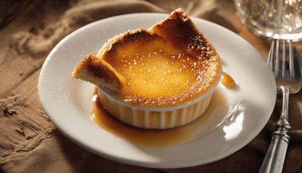 Apprenez les calories dans une crème brûlée